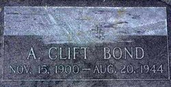 Alfred Clift Bond 