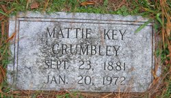 Mattie Glynn <I>Key</I> Crumbley 
