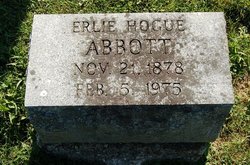 Erlie B. <I>Hogue</I> Abbott 