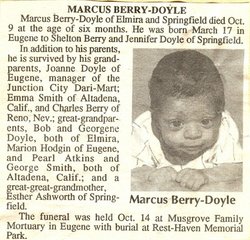 Marcus Charles Berry-Doyle 