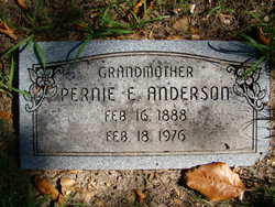 Permelia E. “Pernie” <I>Cline</I> Anderson 