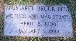 Margaret <I>Brock</I> Best 