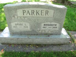 Antoinette <I>Ondricek</I> Parker 