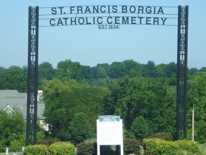 Saint Francis Borgia Cemetery