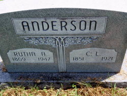 Rutha Ann “Ruth” <I>Akers</I> Anderson 