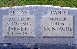 Jaynee <I>Hunt</I> Montague 