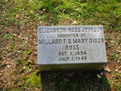Elizabeth Dixon <I>Ross</I> Johnson 