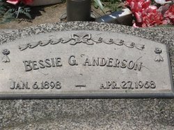 Bessie G. <I>West</I> Anderson 
