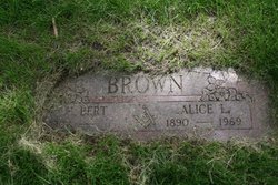 Alice L <I>Lloyd</I> Brown 