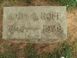 Mary Ellen <I>Stone</I> Goff 