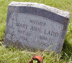 Mary Ann <I>Bussing</I> Ladd 
