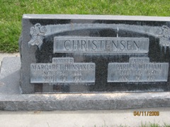 Margaret <I>Hunsaker</I> Christensen 
