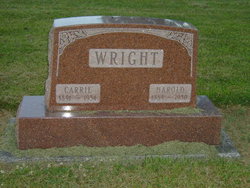 Carrie <I>Creager</I> Wright 