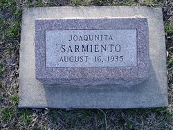 Joaqunita Sarmiento 