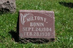 Milton F Bonin 
