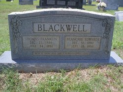 Blanchie <I>Edwards</I> Blackwell 