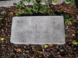 Mary Elizabeth <I>Grimsley</I> House 