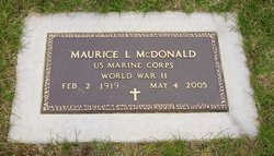 Maurice Leonard “Mose” McDonald 