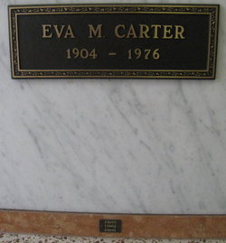 Eva Mabel <I>Honeycutt</I> Carter 