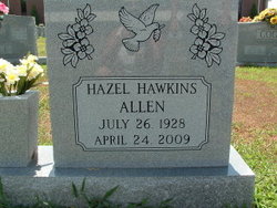 Hazel <I>Hawkins</I> Allen 