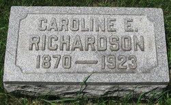 Caroline <I>Mitchell</I> Richardson 