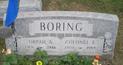 Colonel Edward Boring Sr.
