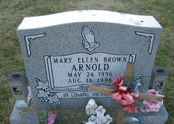 Mary Ellen <I>Brown</I> Arnold 