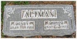 Pvt William Henry Altman 