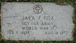 Sgt Jack F Fox 