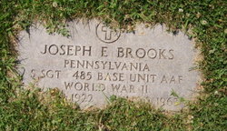 Joseph E Brooks 