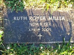 Ruth <I>Royer Elbo</I> Miller 