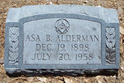 Asa Bennett Alderman 