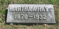 Martha A Hays 