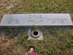 Nettie <I>Williams</I> Cole 