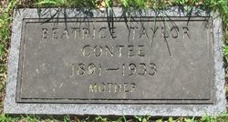Beatrice <I>Taylor</I> Contee 