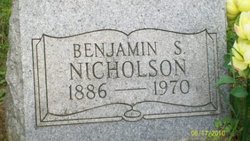 Benjamin Sherman Nicholson 