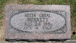 Retta <I>Creal</I> Burnett 
