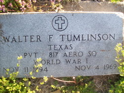 Walter Felix Tumlinson 