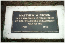 Pvt Matthew W. Brown 