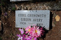 Ethel <I>Chenoweth</I> Gibson Avery 