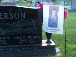 Lola Fay <I>Brown</I> Anderson 