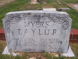 Eva Mae <I>Taylor</I> Myers 