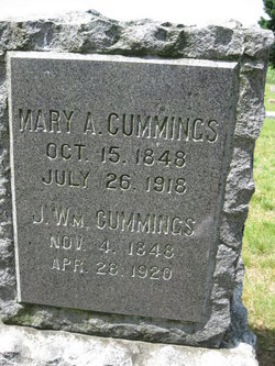 Mary Ann <I>Burns</I> Cummings 