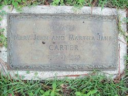 Martha Jane Carter 