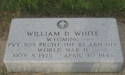 PVT William D White 