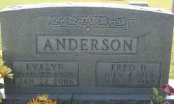 Fred H Anderson 