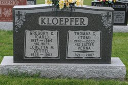 Gregory C “Carl” Kloepfer 