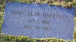 Mary Linton <I>Slay</I> Harrison 