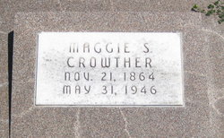 Margaret Sterling “Maggie” <I>Anderson</I> Crowther 