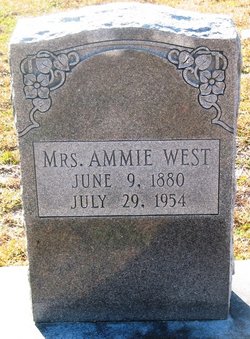 Mrs Ammie <I>Watkins</I> West 